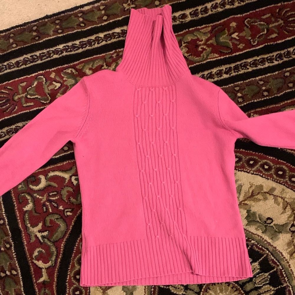 Pink sweater Ann Taylor